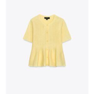 ZARA PEPLUM CARDIGAN